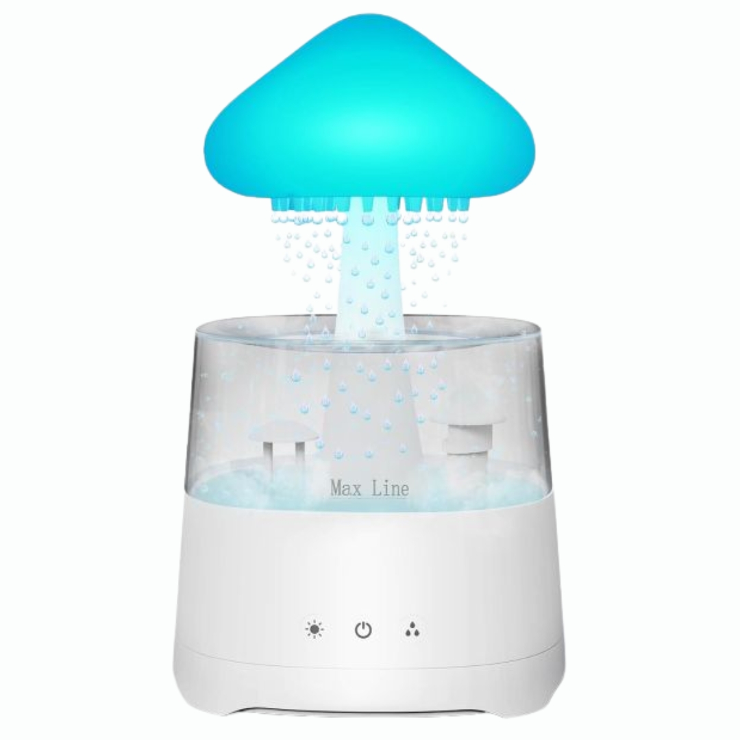 5 IN 1 Bluetooth Speaker Colourful Raindrop Humidifier